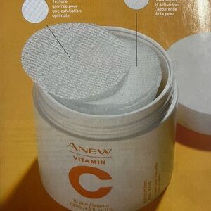 Avon Anew Vitamin C Exfoliating Pads - White